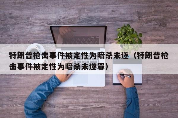 特朗普枪击事件被定性为暗杀未遂（特朗普枪击事件被定性为暗杀未遂罪）