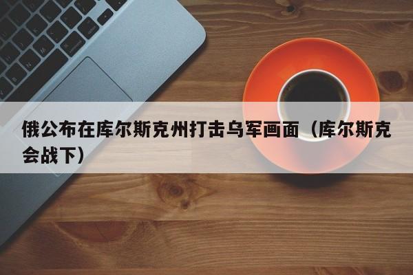 俄公布在库尔斯克州打击乌军画面（库尔斯克会战下）