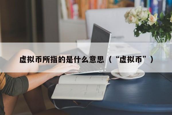 虚拟币所指的是什么意思（“虚拟币”）