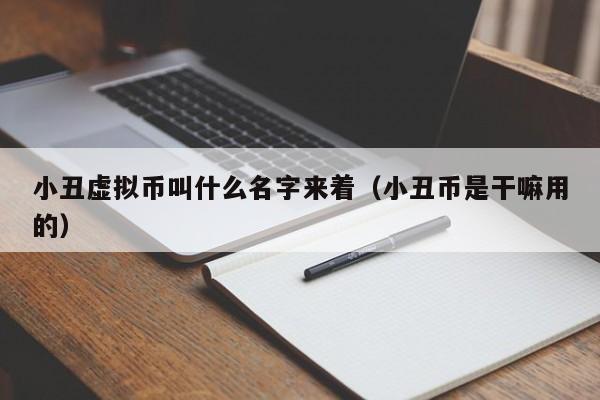 小丑虚拟币叫什么名字来着（小丑币是干嘛用的）