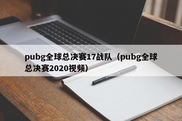 pubg全球总决赛17战队（pubg全球总决赛2020视频）